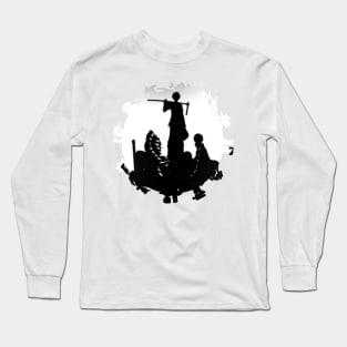 I'm Standing On a Million Lives Trio Long Sleeve T-Shirt